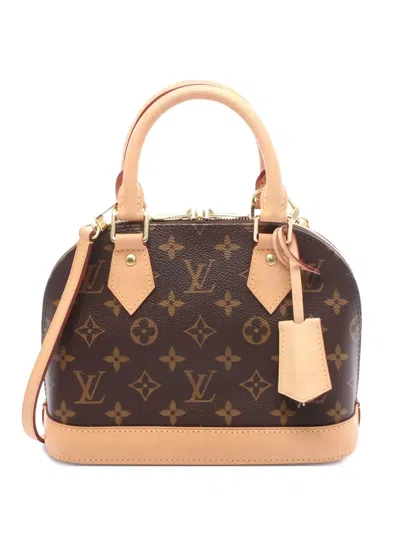 Pre-owned Louis Vuitton Alma Bb Two-way Handbag In Brown