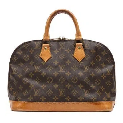 Pre-owned Louis Vuitton Alma In Brown