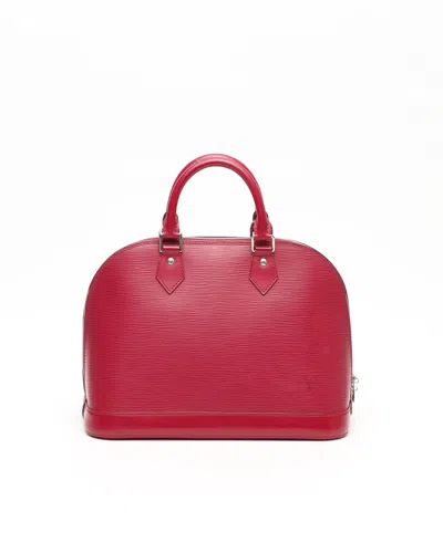 Pre-owned Louis Vuitton Alma Epi Pm Bag