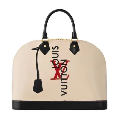 Louis Vuitton Alma Gm In Beige