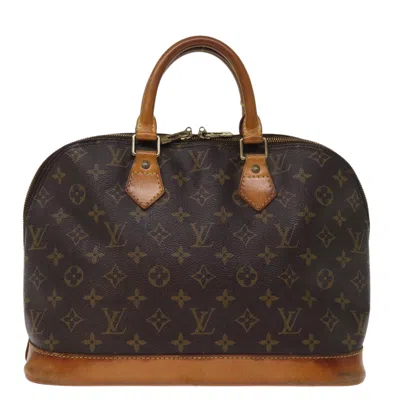 Pre-owned Louis Vuitton Alma Handbag In Brown