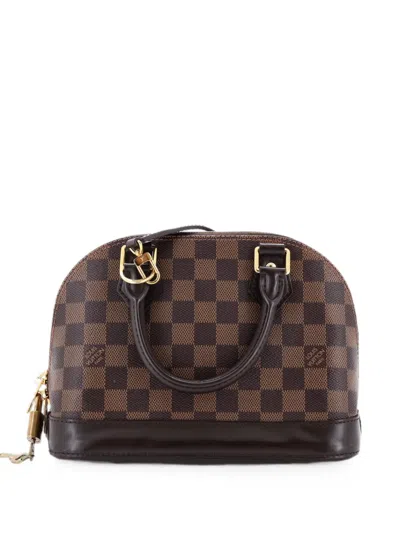 Pre-owned Louis Vuitton Alma Handbag Damier Bb Shoulder Bag In ブラウン