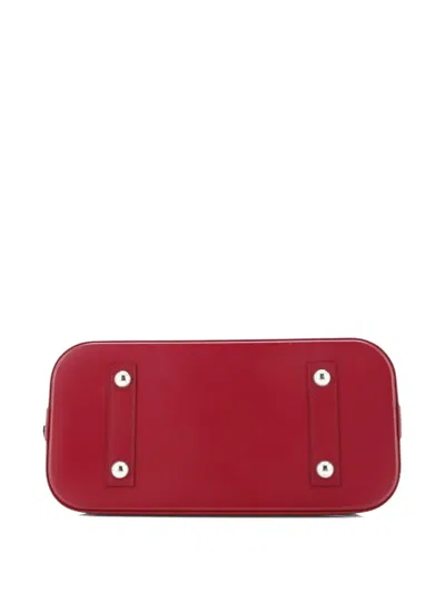 Pre-owned Louis Vuitton Alma Handbag Epi Leather Pm Satchel In Pink