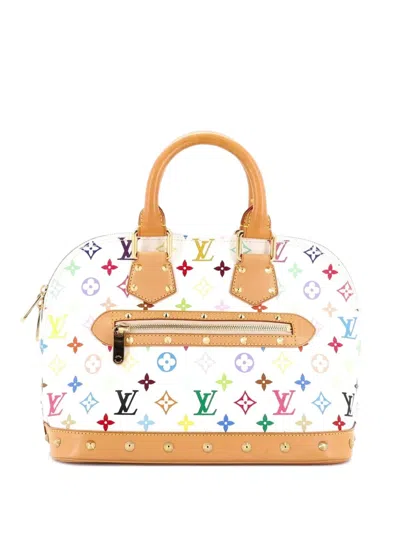 Pre-owned Louis Vuitton Alma Handbag Monogram Multicolor Pm Satchel