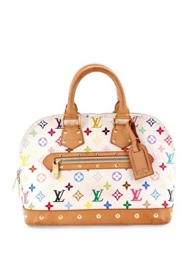 Pre-owned Louis Vuitton Alma Handbag Monogram Multicolor Pm Satchel