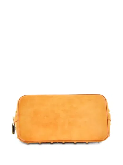 Pre-owned Louis Vuitton Alma Handbag Monogram Multicolor Pm Satchel In Black