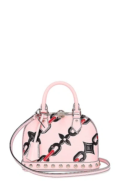 Pre-owned Louis Vuitton Alma Handbag In Pink