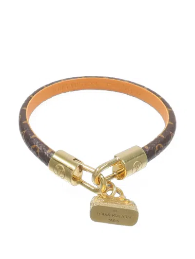 Pre-owned Louis Vuitton Alma Monogram Bracelet In Gold