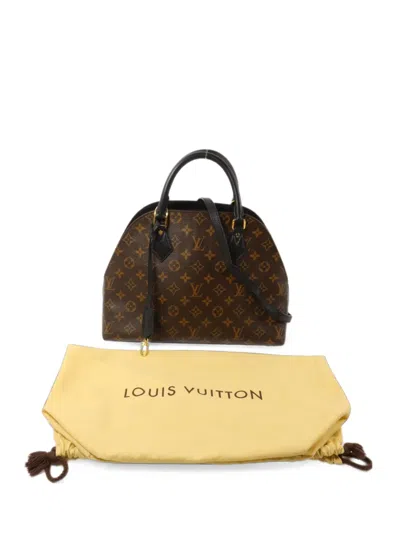 Louis Vuitton Alma Monogram Tote Bag In Brown