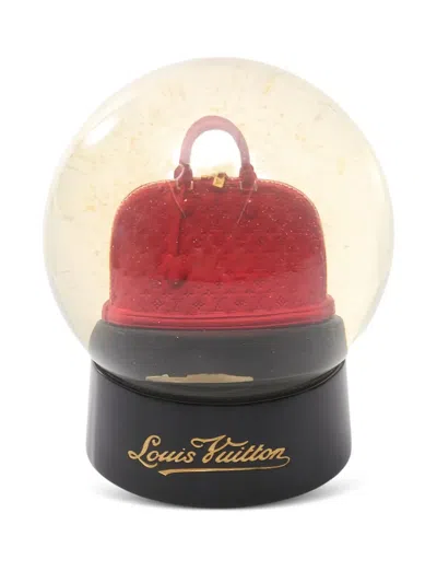 Pre-owned Louis Vuitton Alma-motif Snow Globe In Black