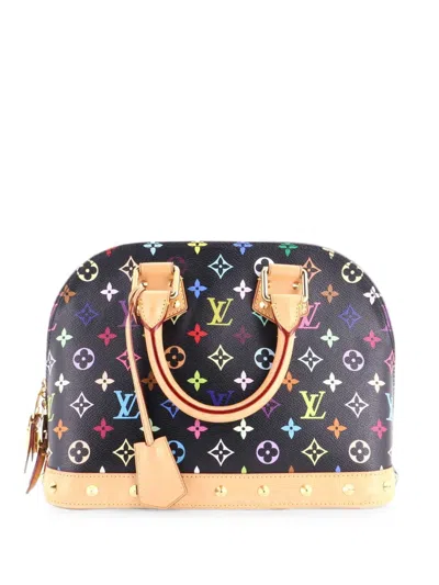 Pre-owned Louis Vuitton Alma Nm Handbag Monogram Multicolor Pm Satchel