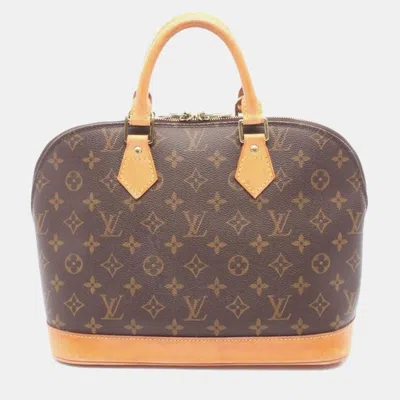 Pre-owned Louis Vuitton Alma Pm Monogram In Brown