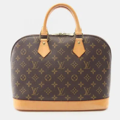 Pre-owned Louis Vuitton Alma Pm Monogram In Brown