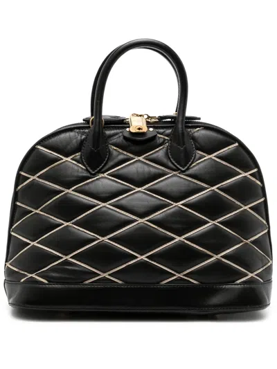 Pre-owned Louis Vuitton  Alma Pm Two-way Bag In Black