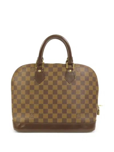 Pre-owned Louis Vuitton Alma Tote Bag In Brown