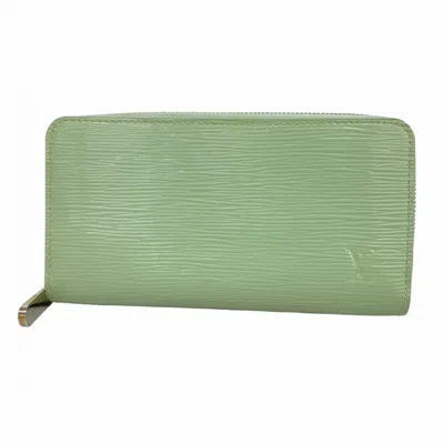Pre-owned Louis Vuitton Almond Electric Long Wallet (bi-fold) ()