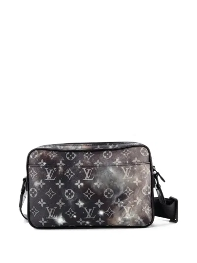 Pre-owned Louis Vuitton Alpha Messenger Bag Limited Edition Monogram Galaxy Canvas Crossbody Bag In Multi