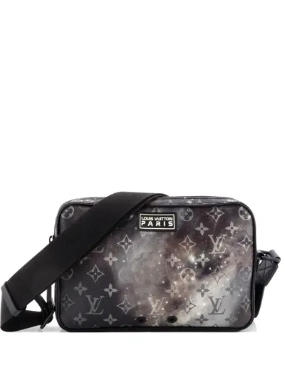 Pre-owned Louis Vuitton Alpha Messenger Bag Limited Edition Monogram Galaxy Canvas Crossbody Bag In Multi