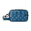 Louis Vuitton Alpha Wearable Wallet In Blue