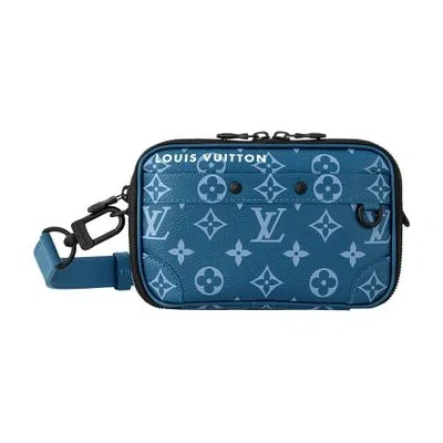 Louis Vuitton Alpha Wearable Wallet In Blue