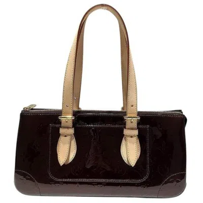 Pre-owned Louis Vuitton Amarante Leather Handbag Shoulder Bag ()