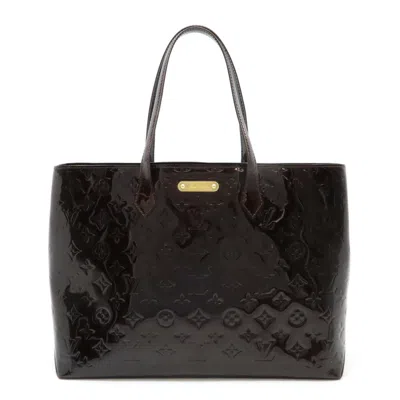Pre-owned Louis Vuitton Amarante Leather Shoulder Bag Tote Bag ()