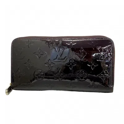Pre-owned Louis Vuitton Amarante Long Wallet (bi-fold) () In Purple