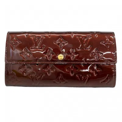 Pre-owned Louis Vuitton Amarante Long Wallet (bi-fold) () In Purple