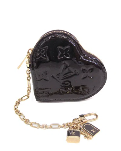 Louis Vuitton Amarante Monogram Vernis Coin Purse (authentic Pre-loved)