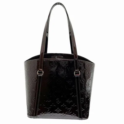 Pre-owned Louis Vuitton Amarante Patent Leather Tote Bag ()