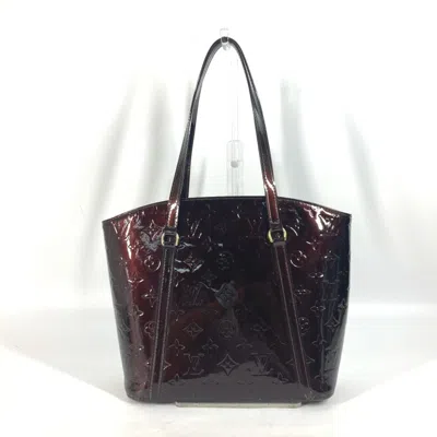 Pre-owned Louis Vuitton Amarante Purple Monogram Vernis Shoulder Bag Tote Bag ()