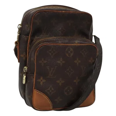 Pre-owned Louis Vuitton Amazon Brown Patent Leather Shoulder Bag ()