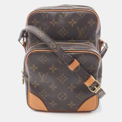 Pre-owned Louis Vuitton Amazon Monogram In Brown