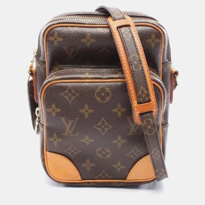 Pre-owned Louis Vuitton Amazon Monogram In Brown