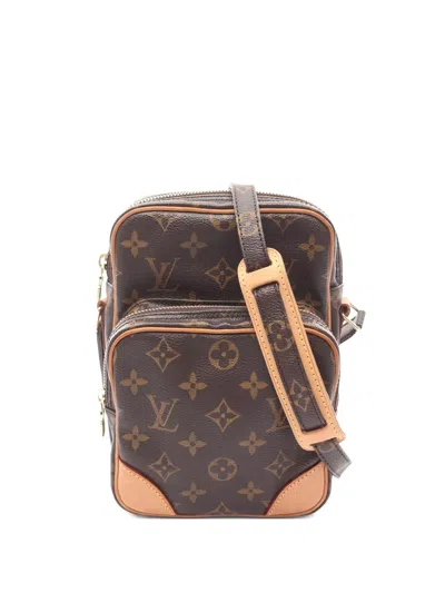 Pre-owned Louis Vuitton Amazon Shoulder Bag In Brown