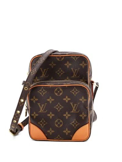 Pre-owned Louis Vuitton Amazone Bag Monogram Canvas Crossbody Bag In Brown