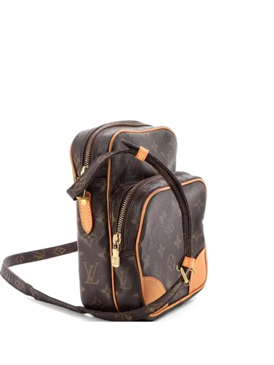 Pre-owned Louis Vuitton Amazone Bag Monogram Canvas Crossbody Bag In Brown