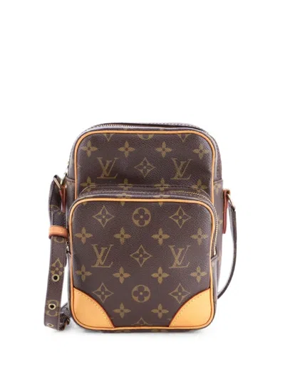 Pre-owned Louis Vuitton Amazone Bag Monogram Canvas Crossbody Bag In Brown