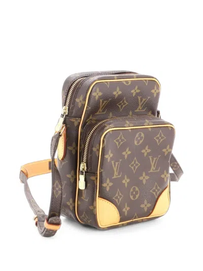 Pre-owned Louis Vuitton Amazone Bag Monogram Canvas Crossbody Bag In Brown