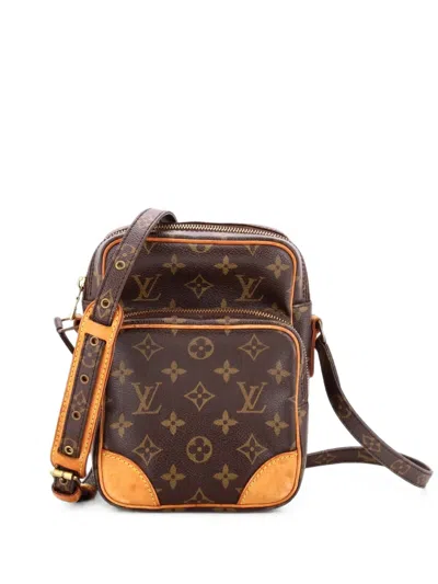 Pre-owned Louis Vuitton Amazone Bag Monogram Canvas Crossbody Bag In Brown