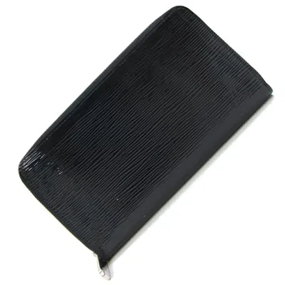 Pre-owned Louis Vuitton America's Cup Black Noir Long Wallet (bi-fold) ()