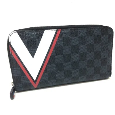 Pre-owned Louis Vuitton America's Cup Galle Navy Coin Purse/coin Case () In Galle, Navy