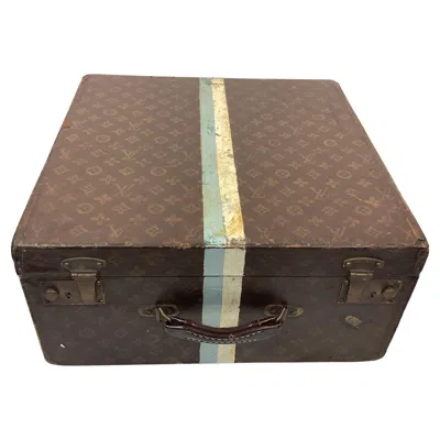 Pre-owned Louis Vuitton Antique  Monogram Cube Trunk In Brown