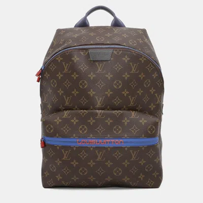 Pre-owned Louis Vuitton Apollo Backpack Brown Monogram