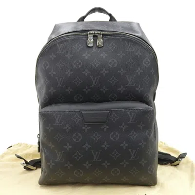Pre-owned Louis Vuitton Apollo Backpack Canvas Backpack Bag () In Blue