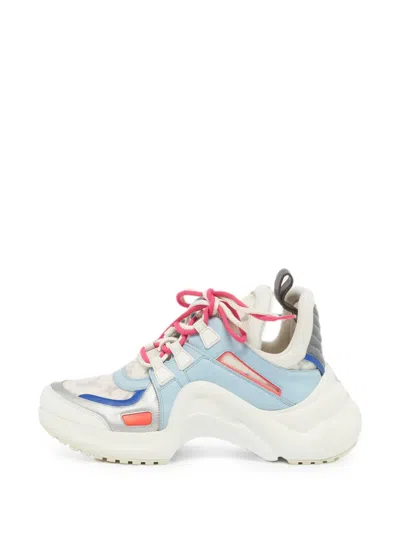 Pre-owned Louis Vuitton Archlight Lace-up Sneakers In White