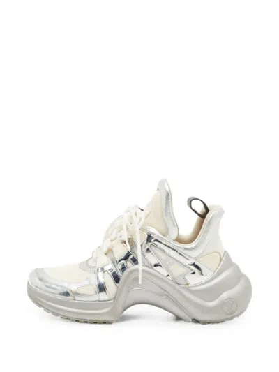 Pre-owned Louis Vuitton Archlight Mesh Sneakers In Neutral