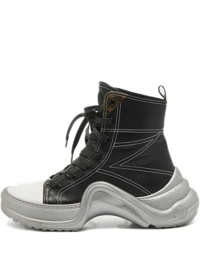 Pre-owned Louis Vuitton Archlight Sneakers In Black