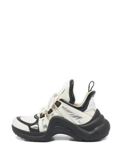 Pre-owned Louis Vuitton Archlight Sneakers In White