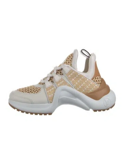 Pre-owned Louis Vuitton Archlight Sneakers In White
